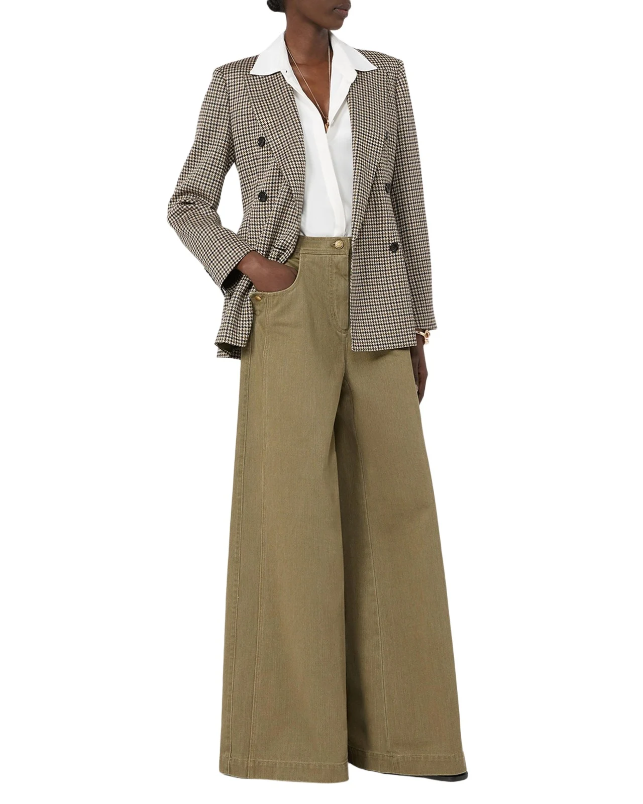 Alamaro High-Rise Wide-Leg Jeans