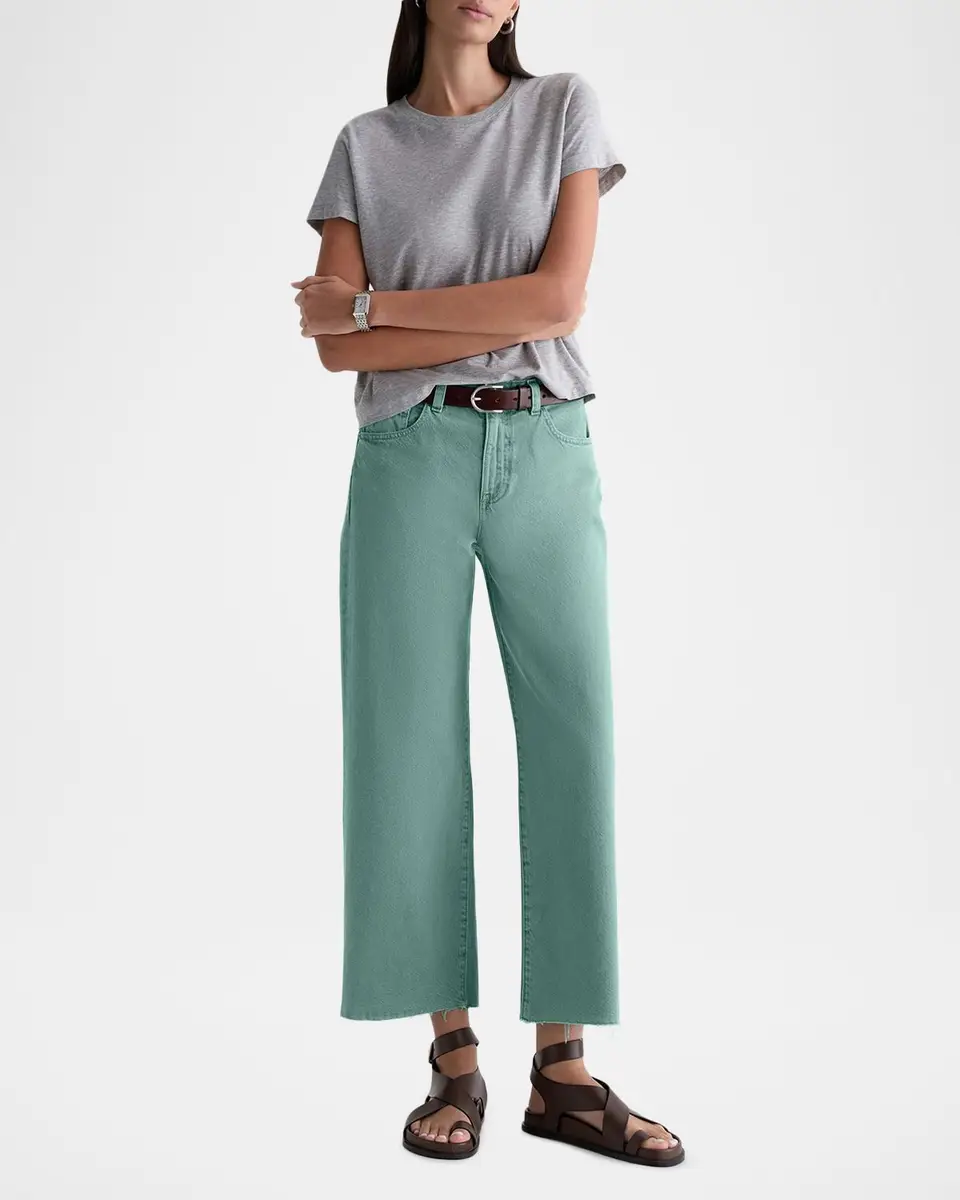 AG Jeans Saige Wide-Leg Crop Jeans | Thumbnail 2 AG Jeans Saige Wide-Leg Crop Jeans | Thumbnail 2