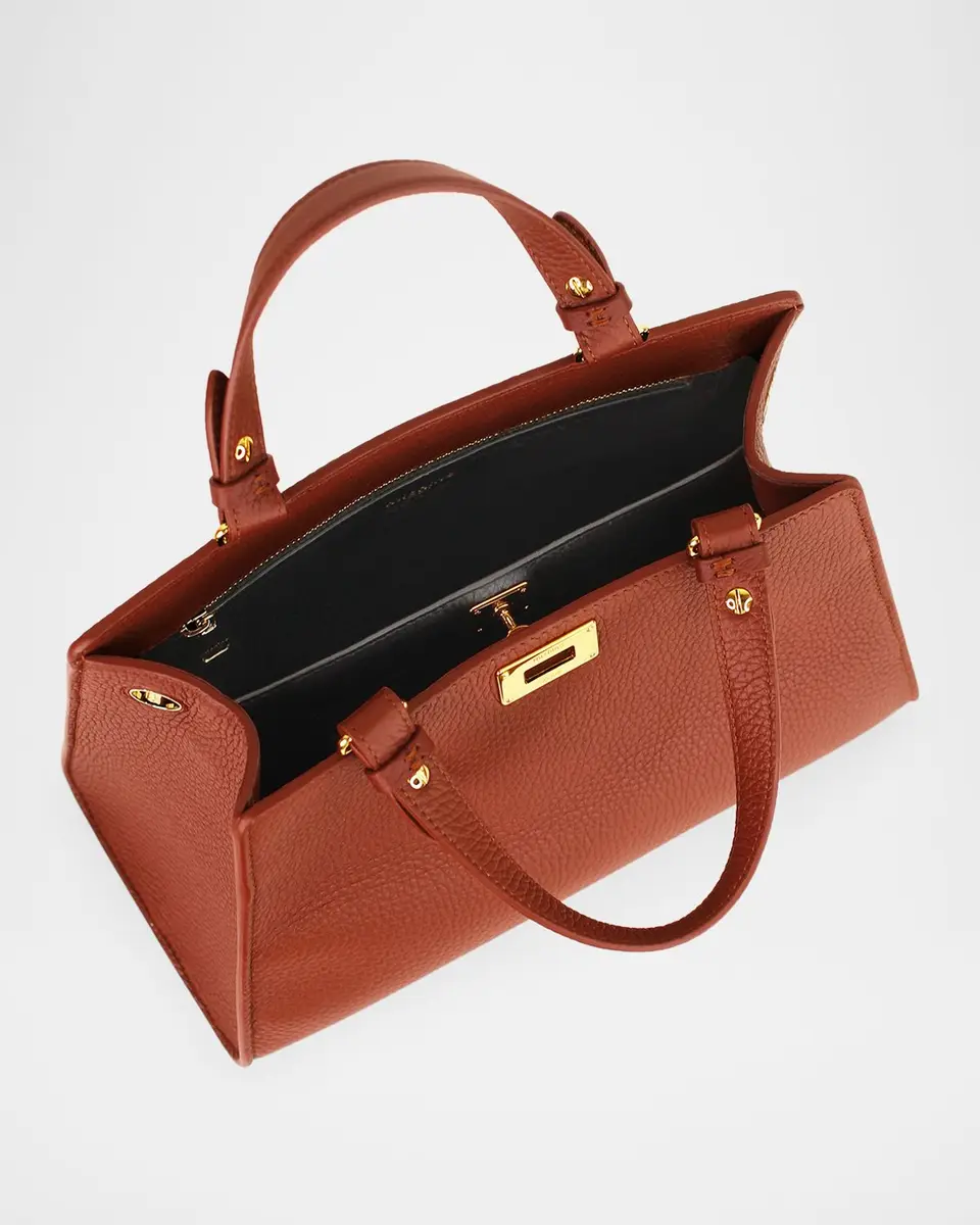 Michino Paris Trocadero Mini Leather Top-Handle Bag | Thumbnail 3 Michino Paris Trocadero Mini Leather Top-Handle Bag | Thumbnail 3