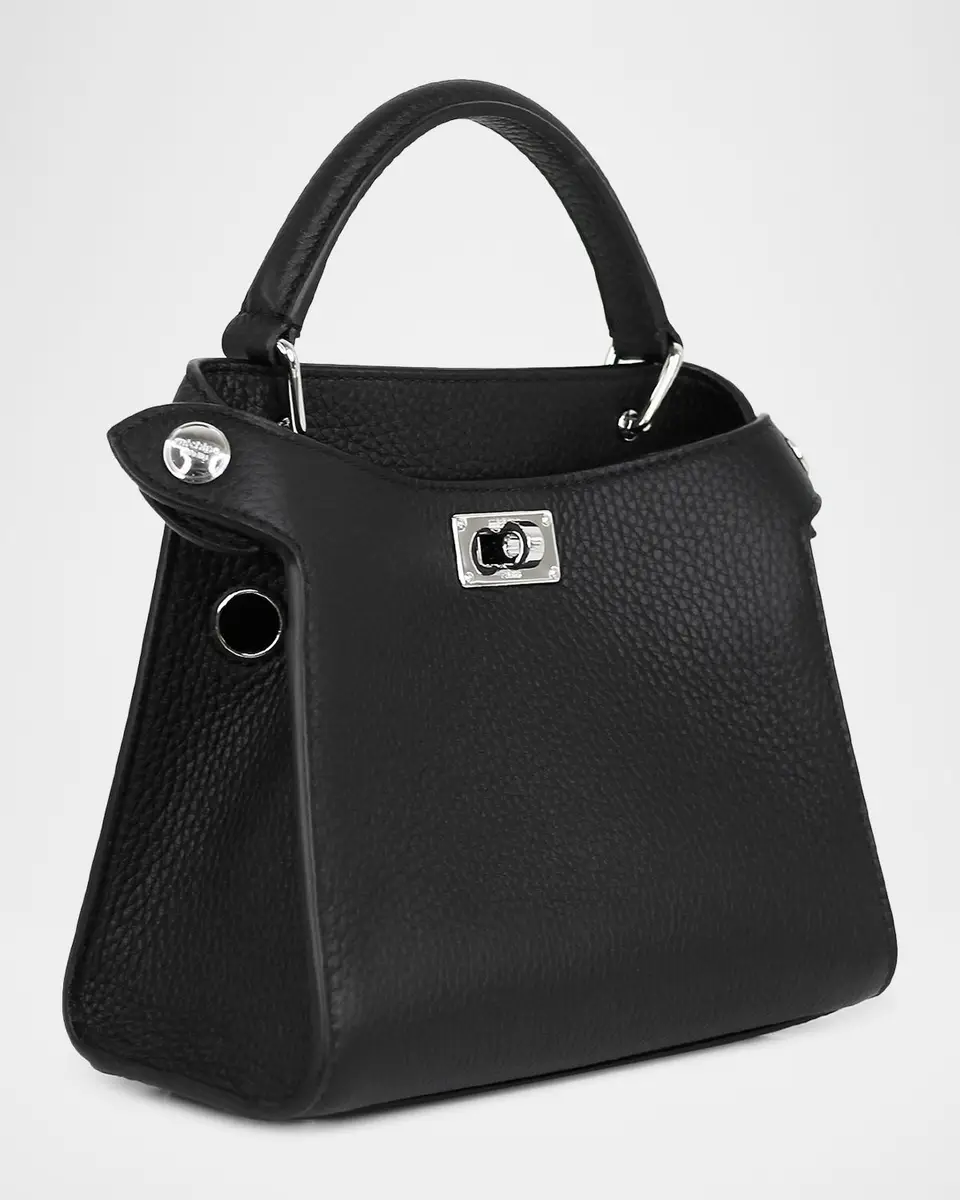 Michino Paris Lutece Nano Grained Leather Top-Handle Bag | Thumbnail 2 Michino Paris Lutece Nano Grained Leather Top-Handle Bag | Thumbnail 2