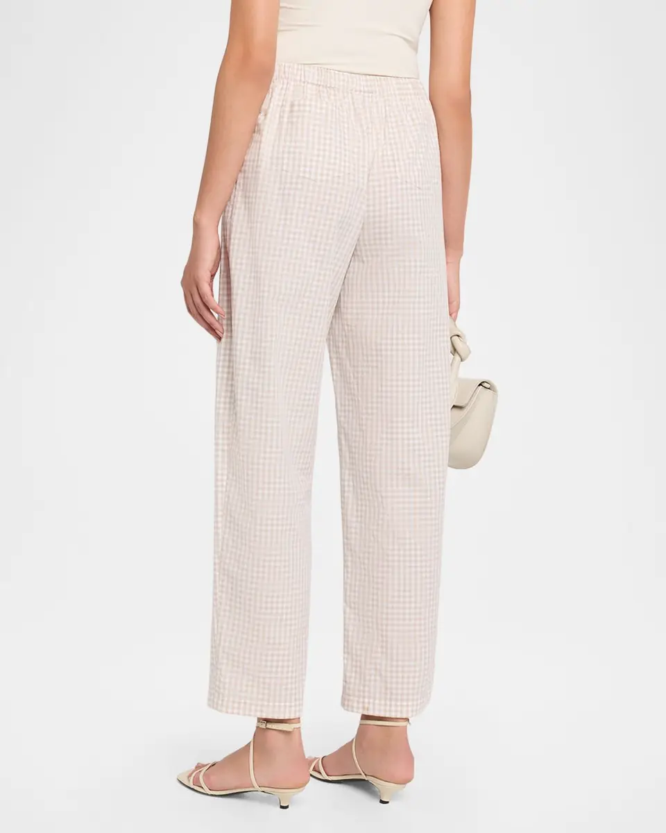 Simkhai Gingham Drawstring Pants | Thumbnail 3 Simkhai Gingham Drawstring Pants | Thumbnail 3
