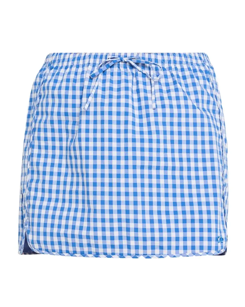 Simkhai Catherine Gingham Drawstring Mini Skirt | Image 1 Simkhai Catherine Gingham Drawstring Mini Skirt | Image 1