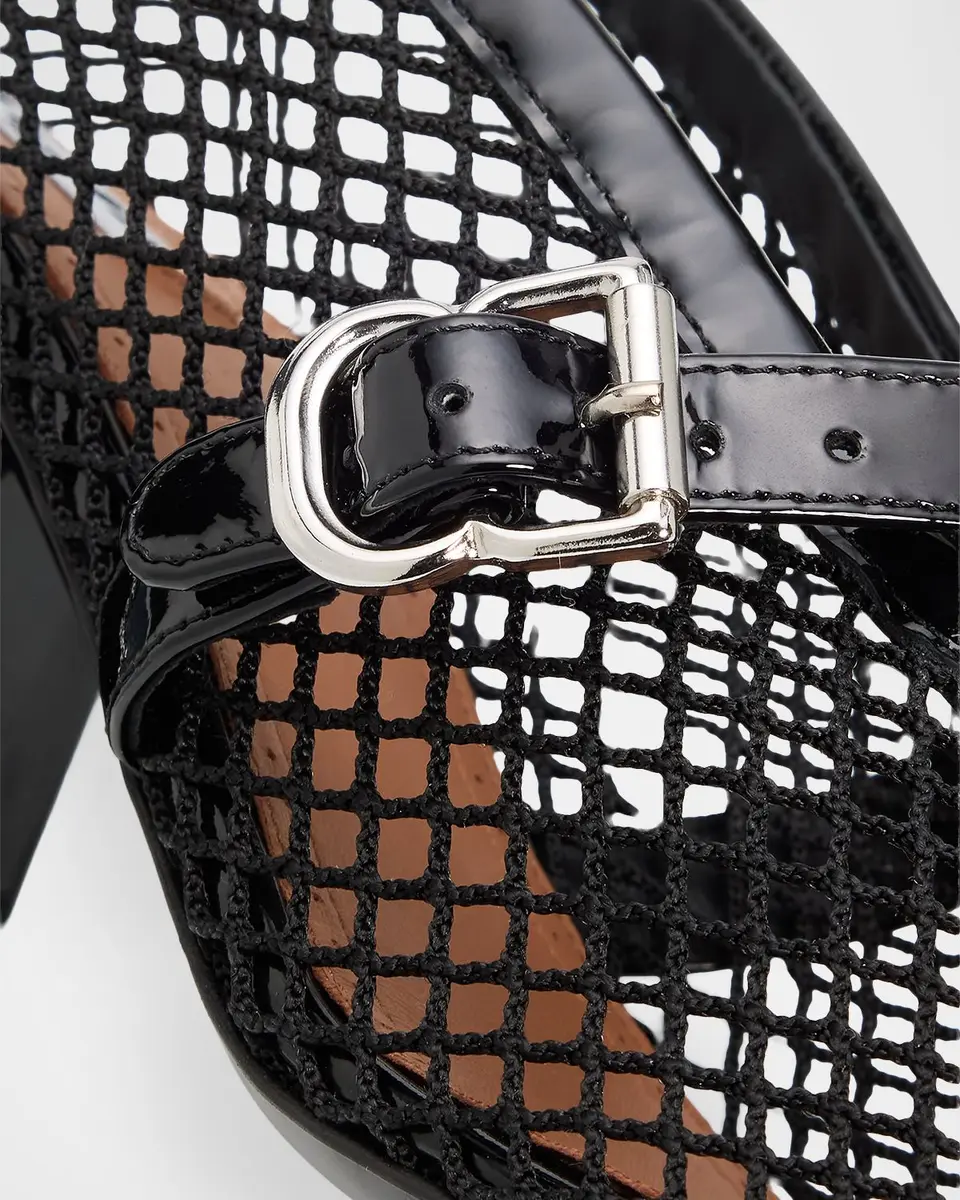 Alaïa 55mm Fishnet Ballerina Pumps | Thumbnail 5 Alaïa 55mm Fishnet Ballerina Pumps | Thumbnail 5