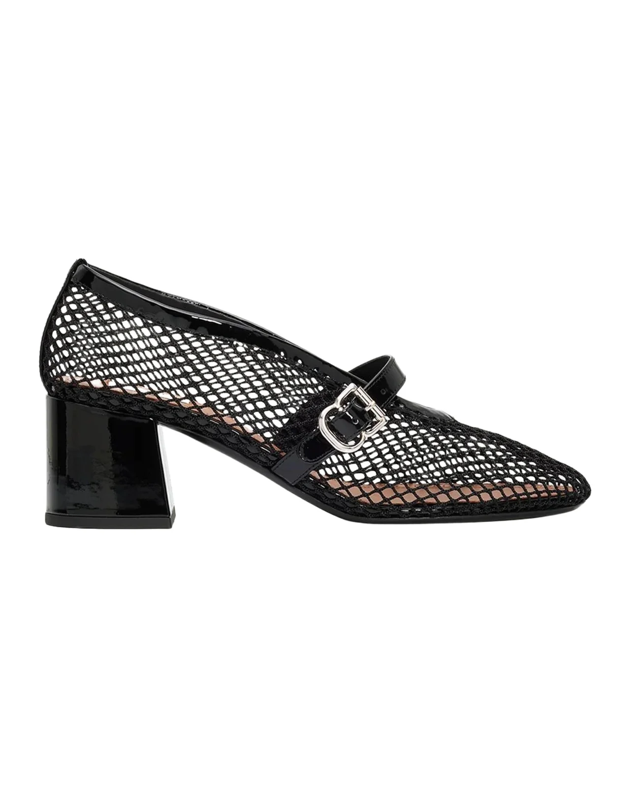 Alaïa 55mm Fishnet Ballerina Pumps