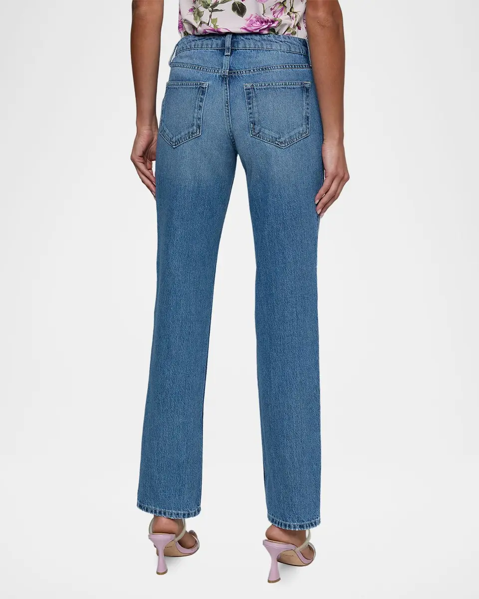L'Agence Armida Low-Rise Slouchy-Straight Jeans | Thumbnail 3