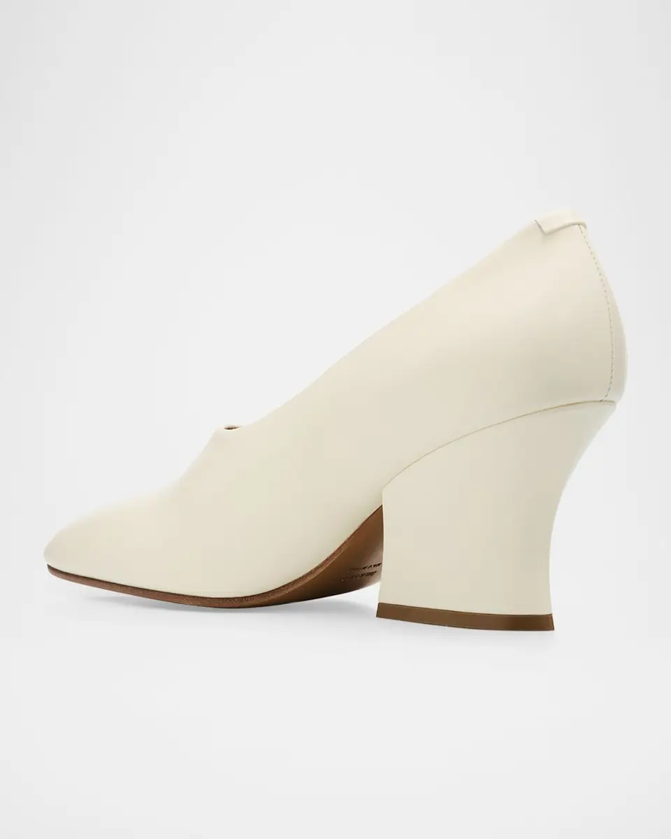 Jil Sander 75mm Lune Leather Pumps | Thumbnail 4 Jil Sander 75mm Lune Leather Pumps | Thumbnail 4