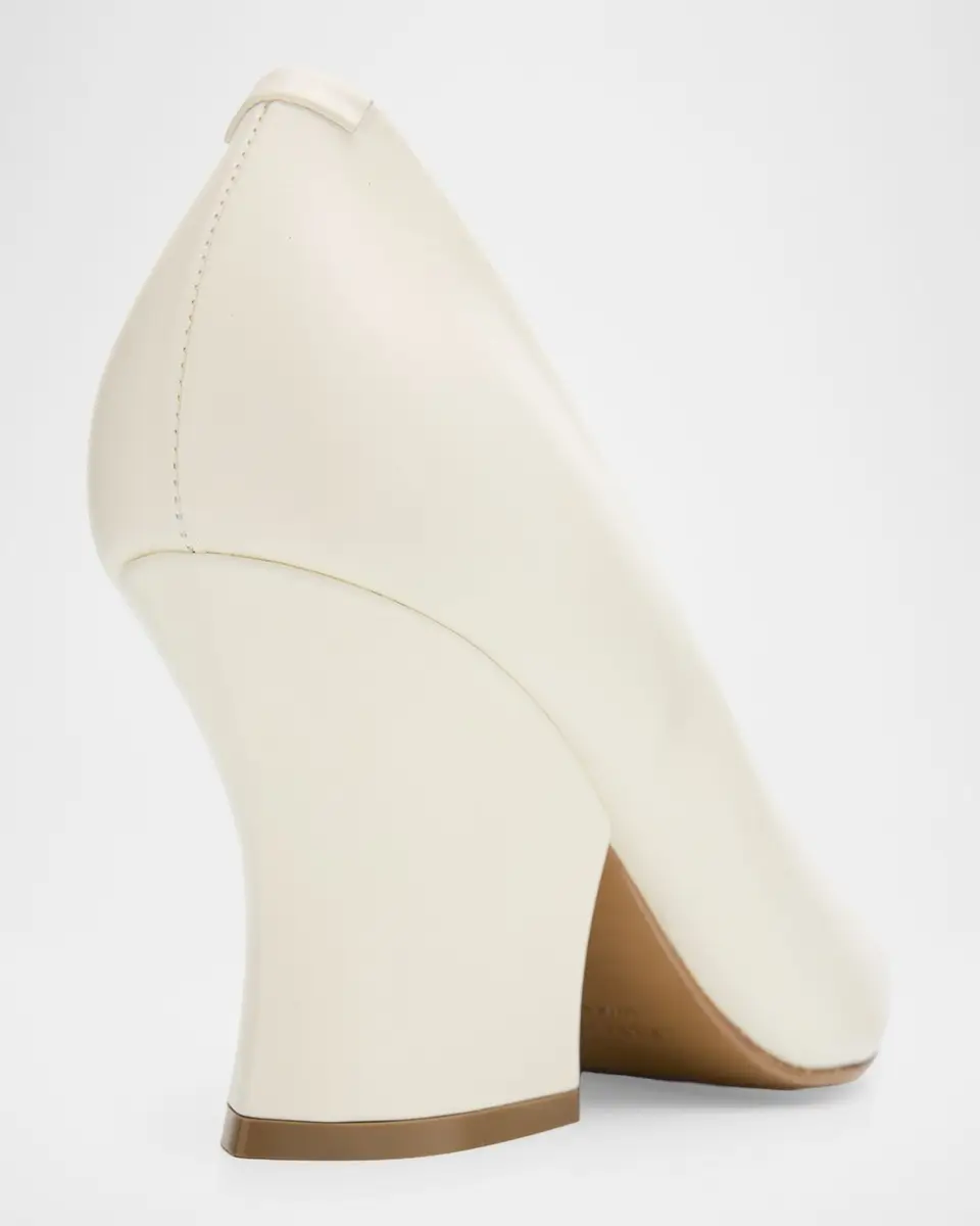 Jil Sander 75mm Lune Leather Pumps | Thumbnail 5 Jil Sander 75mm Lune Leather Pumps | Thumbnail 5