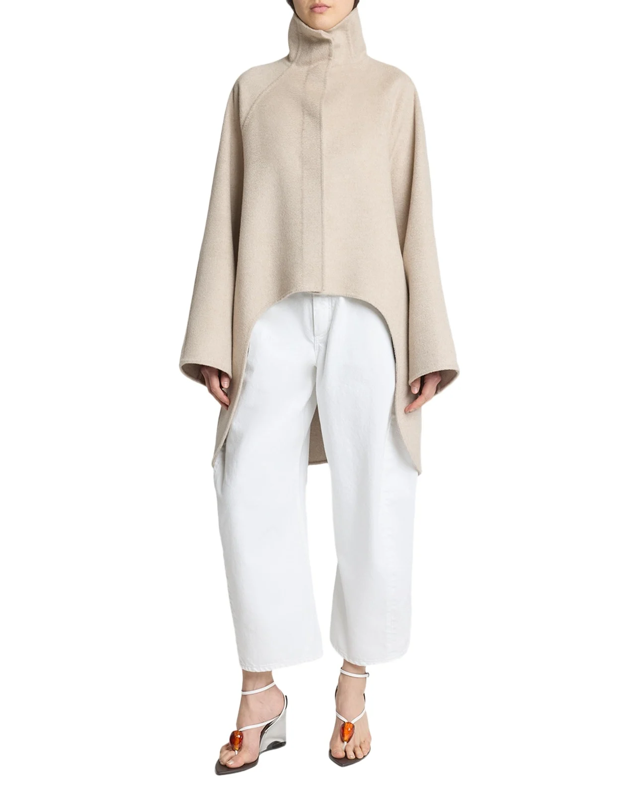 High-Low Cashmere Coat High-Low Cashmere Coat