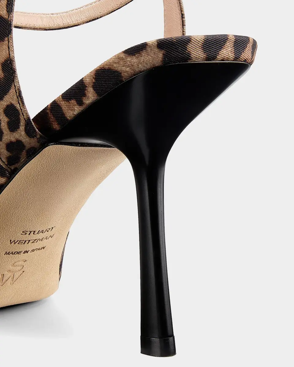 Stuart Weitzman 85mm Lexington Animal-Print Sandals | Thumbnail 3 Stuart Weitzman 85mm Lexington Animal-Print Sandals | Thumbnail 3