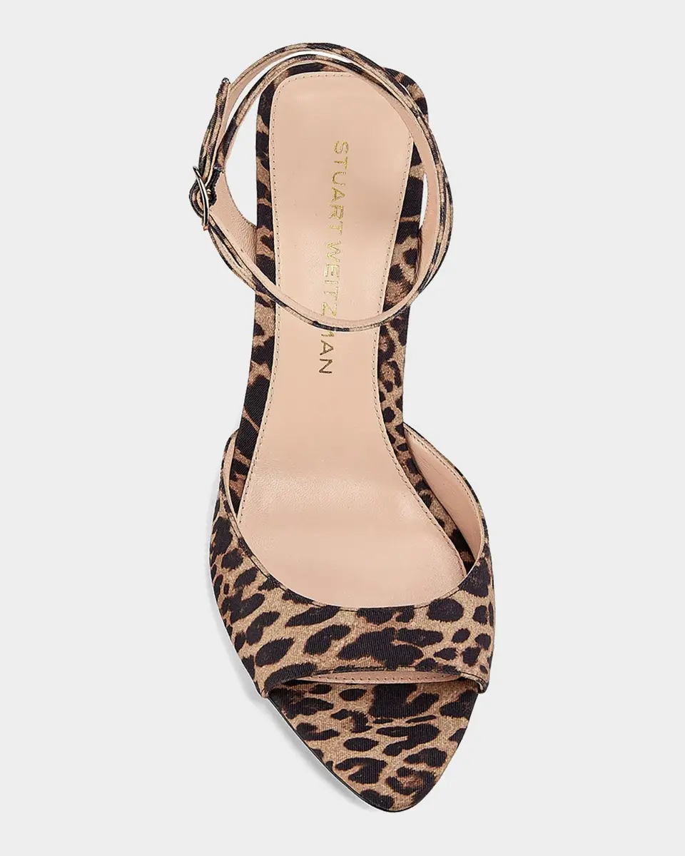 Stuart Weitzman 85mm Lexington Animal-Print Sandals | Thumbnail 4 Stuart Weitzman 85mm Lexington Animal-Print Sandals | Thumbnail 4
