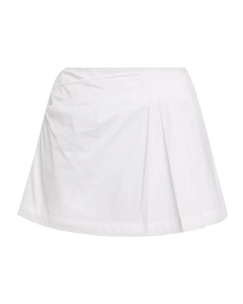 SIMKHAI Devlin Poplin Mini Skirt | Image 1 SIMKHAI Devlin Poplin Mini Skirt | Image 1