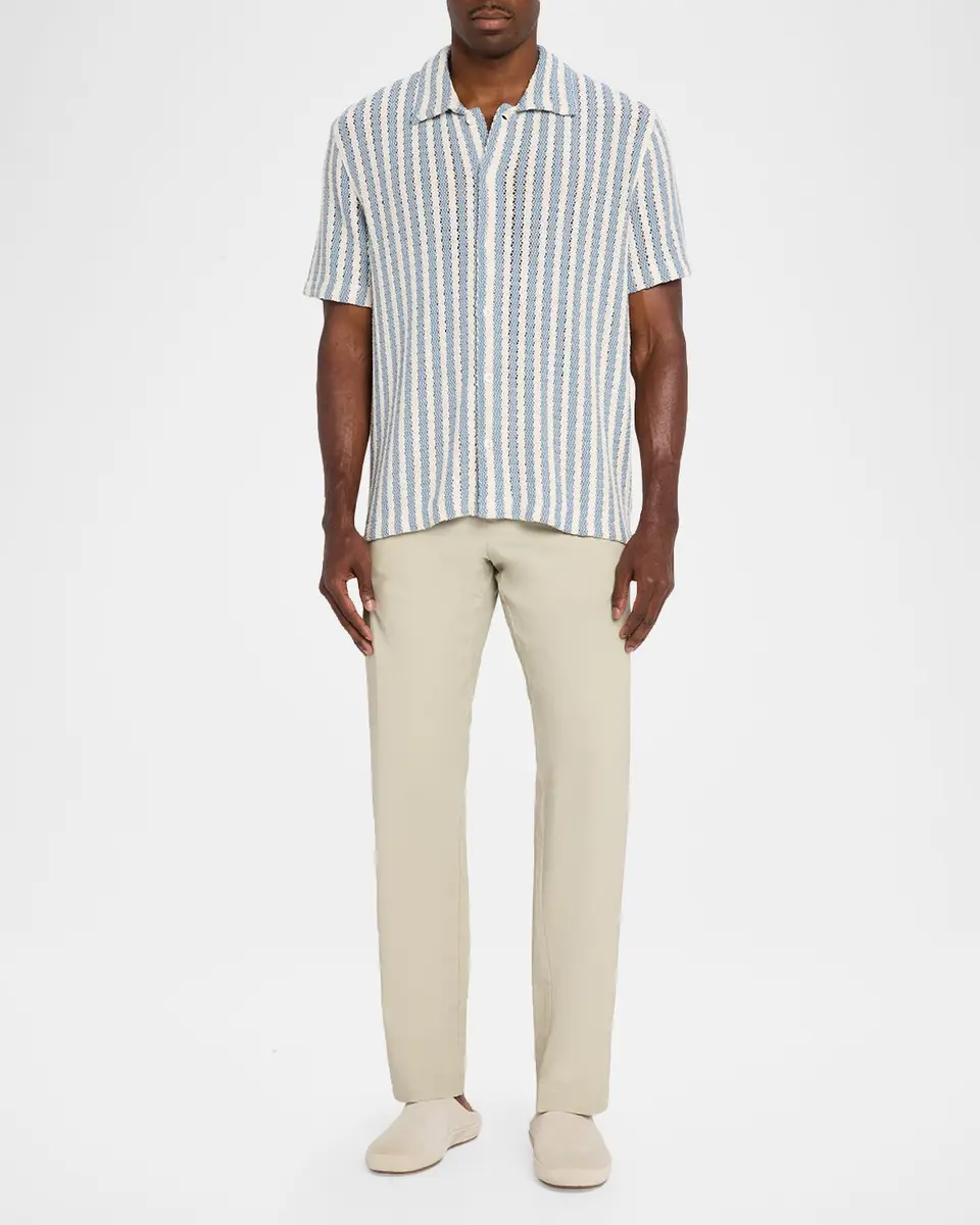 Vince Men's Owen Peached Cotton Pants | Thumbnail 2 Vince Men's Owen Peached Cotton Pants | Thumbnail 2