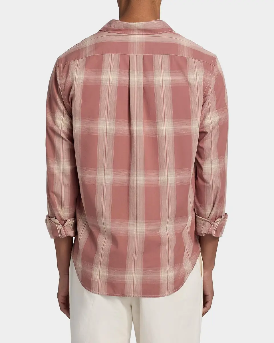 Vince Men's Townes Plaid Cotton Shirt | Thumbnail 3 Vince Men's Townes Plaid Cotton Shirt | Thumbnail 3