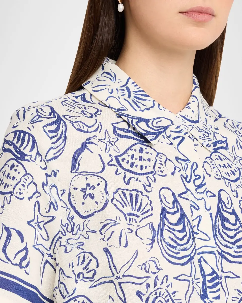 Simkhai Audria Belted Linen Midi Shirtdress | Thumbnail 5 Simkhai Audria Belted Linen Midi Shirtdress | Thumbnail 5