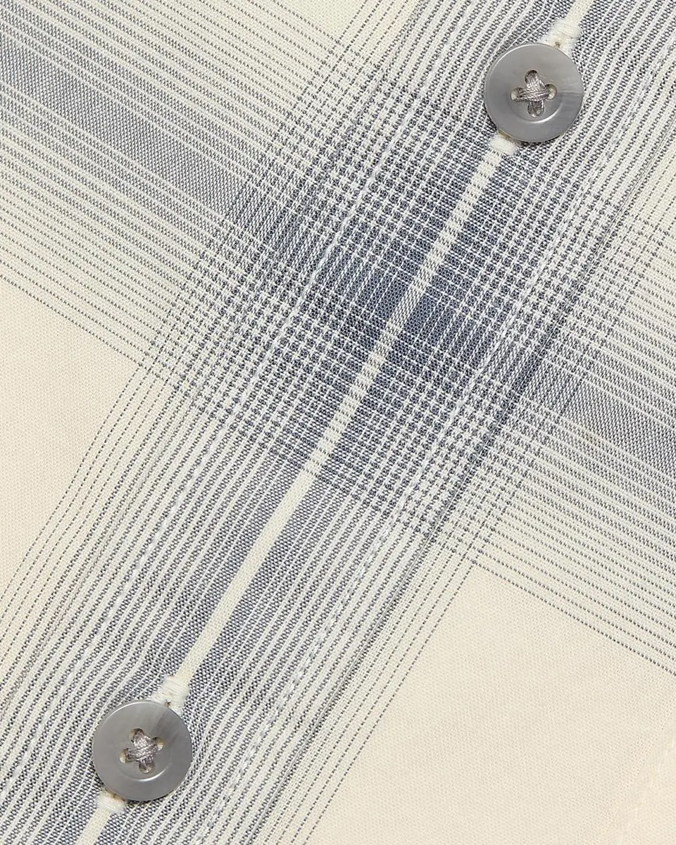 Vince Men's Townes Plaid Cotton Shirt | Thumbnail 6 Vince Men's Townes Plaid Cotton Shirt | Thumbnail 6