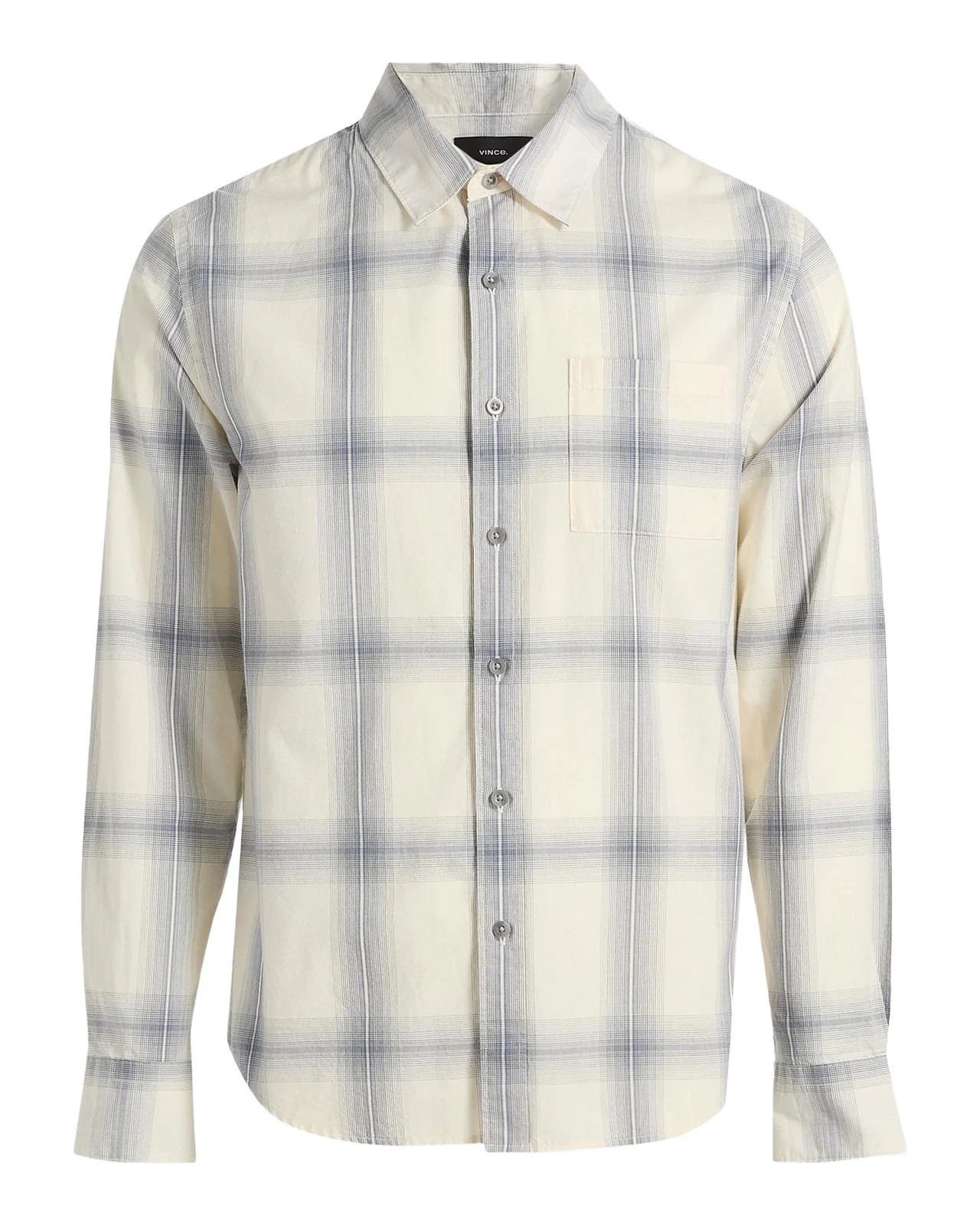 Vince Men's Townes Plaid Cotton Shirt
