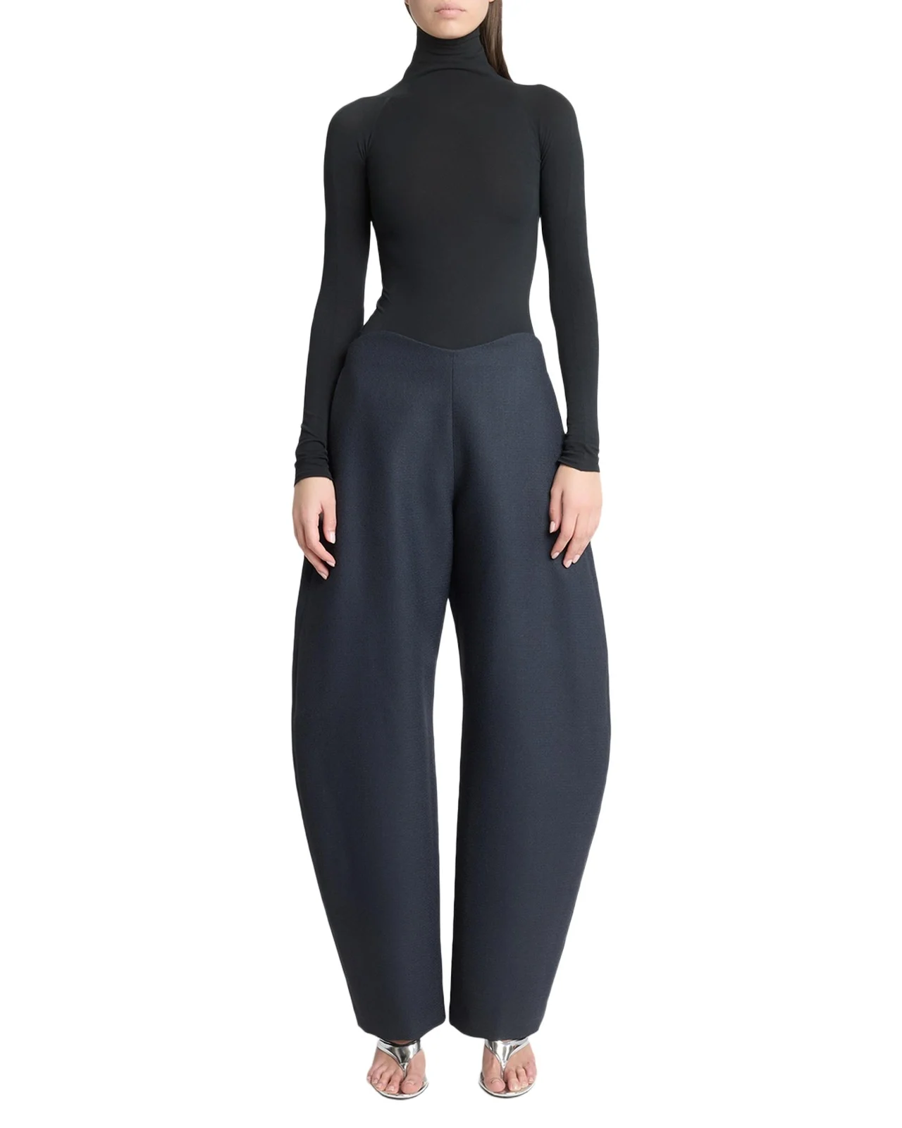 Barrel-Leg Wool Pants Barrel-Leg Wool Pants
