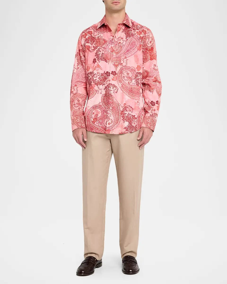 Robert Graham Men's Cabrillo Paisley Cotton Shirt | Thumbnail 2 Robert Graham Men's Cabrillo Paisley Cotton Shirt | Thumbnail 2