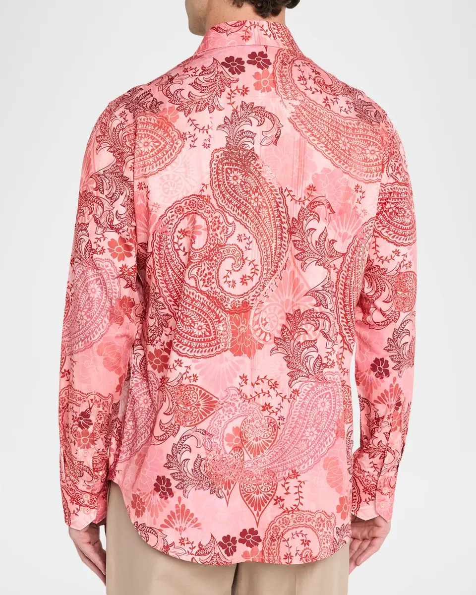 Robert Graham Men's Cabrillo Paisley Cotton Shirt | Thumbnail 3 Robert Graham Men's Cabrillo Paisley Cotton Shirt | Thumbnail 3