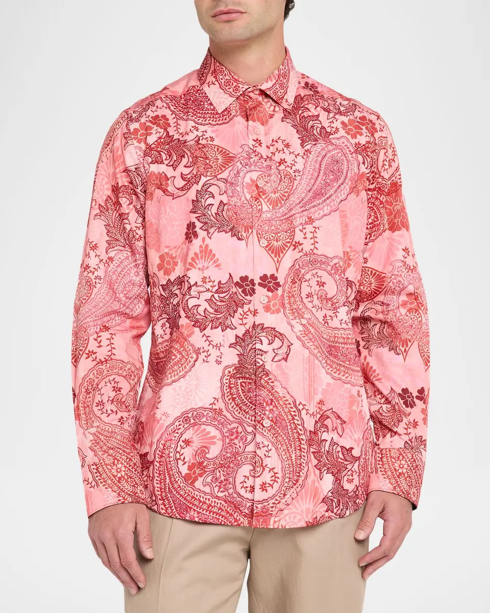 Robert Graham Men's Cabrillo Paisley Cotton Shirt | Thumbnail 4 Robert Graham Men's Cabrillo Paisley Cotton Shirt | Thumbnail 4
