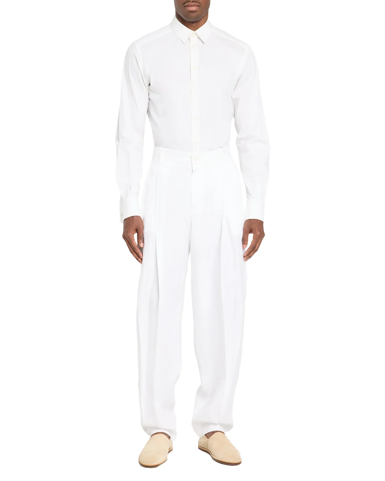 Men's Linen Double-Pleated Pants Men's Linen Double-Pleated Pants