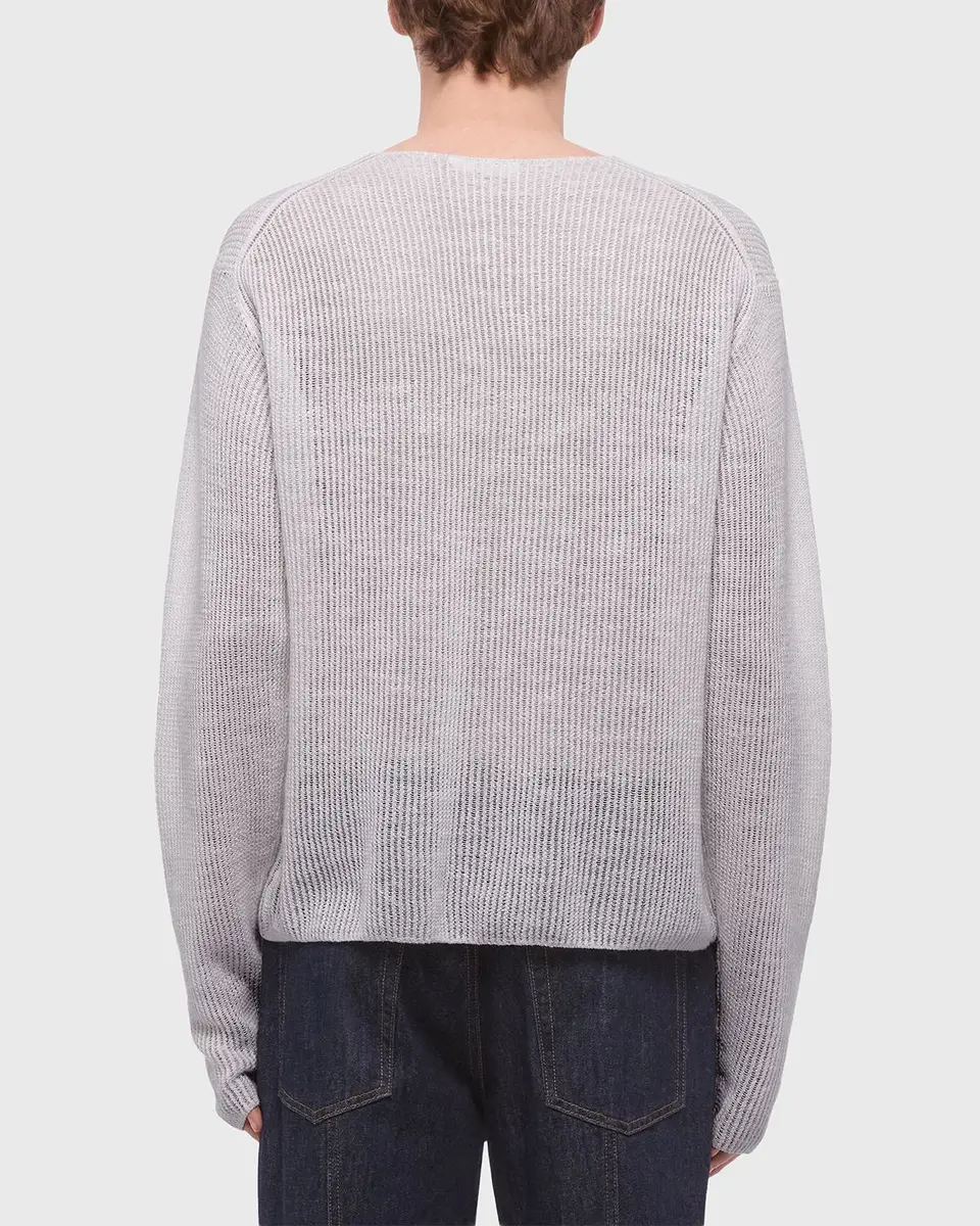 Helmut Lang Men's Waffle-Knit Henley T-Shirt | Thumbnail 3 Helmut Lang Men's Waffle-Knit Henley T-Shirt | Thumbnail 3