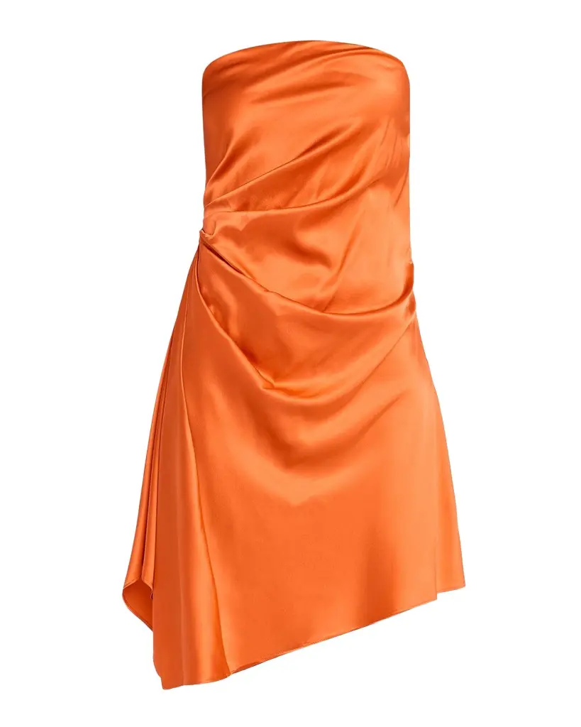 Staud Adriana Silk Mini Dress | Image 1 Staud Adriana Silk Mini Dress | Image 1