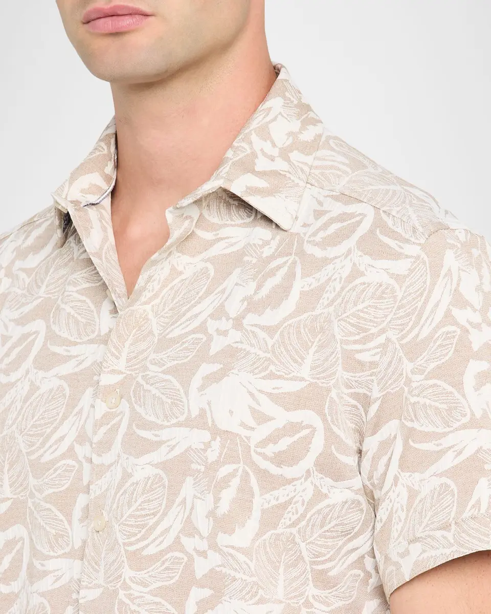 Robert Graham Men's Santa Monica Foliage Short-Sleeve Shirt | Thumbnail 5 Robert Graham Men's Santa Monica Foliage Short-Sleeve Shirt | Thumbnail 5