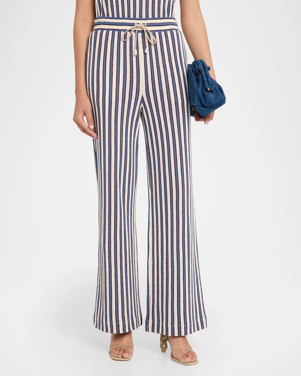 Veronica Beard Zosia Crochet Drawstring Pants | Thumbnail 4 Veronica Beard Zosia Crochet Drawstring Pants | Thumbnail 4