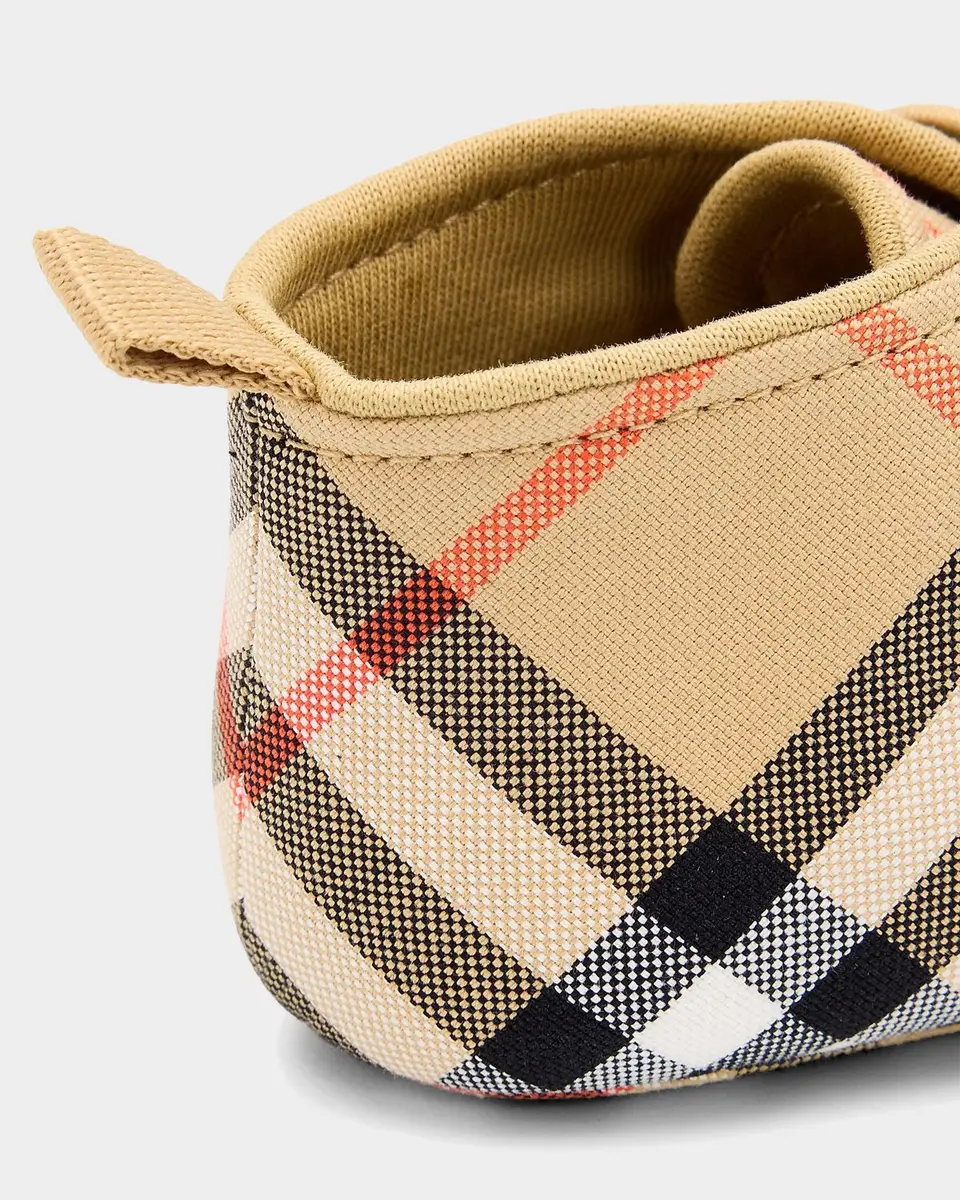 Burberry Kid's Corby Check Shoes, Babies | Thumbnail 2 Burberry Kid's Corby Check Shoes, Babies | Thumbnail 2
