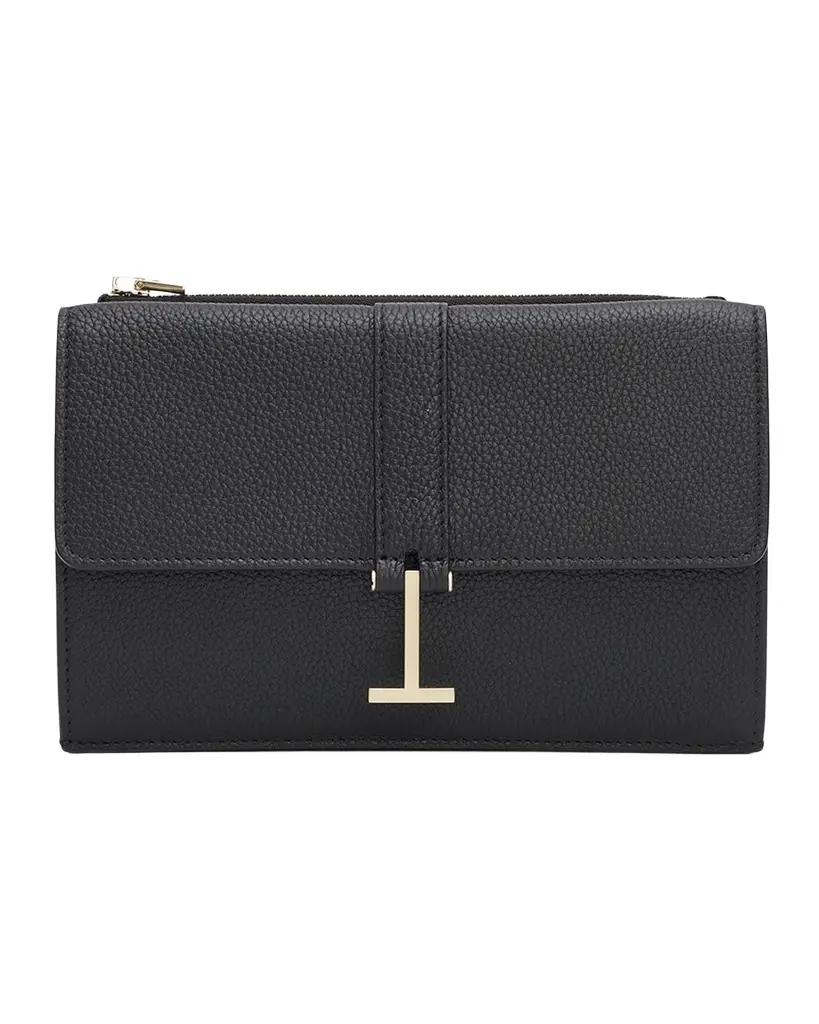 Tom Ford Kara Mini Leather Hanging T Crossbody Bag | Image 1 Tom Ford Kara Mini Leather Hanging T Crossbody Bag | Image 1