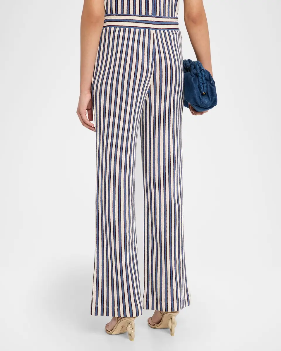 Veronica Beard Dravin Striped Crochet Top | Thumbnail 3 Veronica Beard Dravin Striped Crochet Top | Thumbnail 3