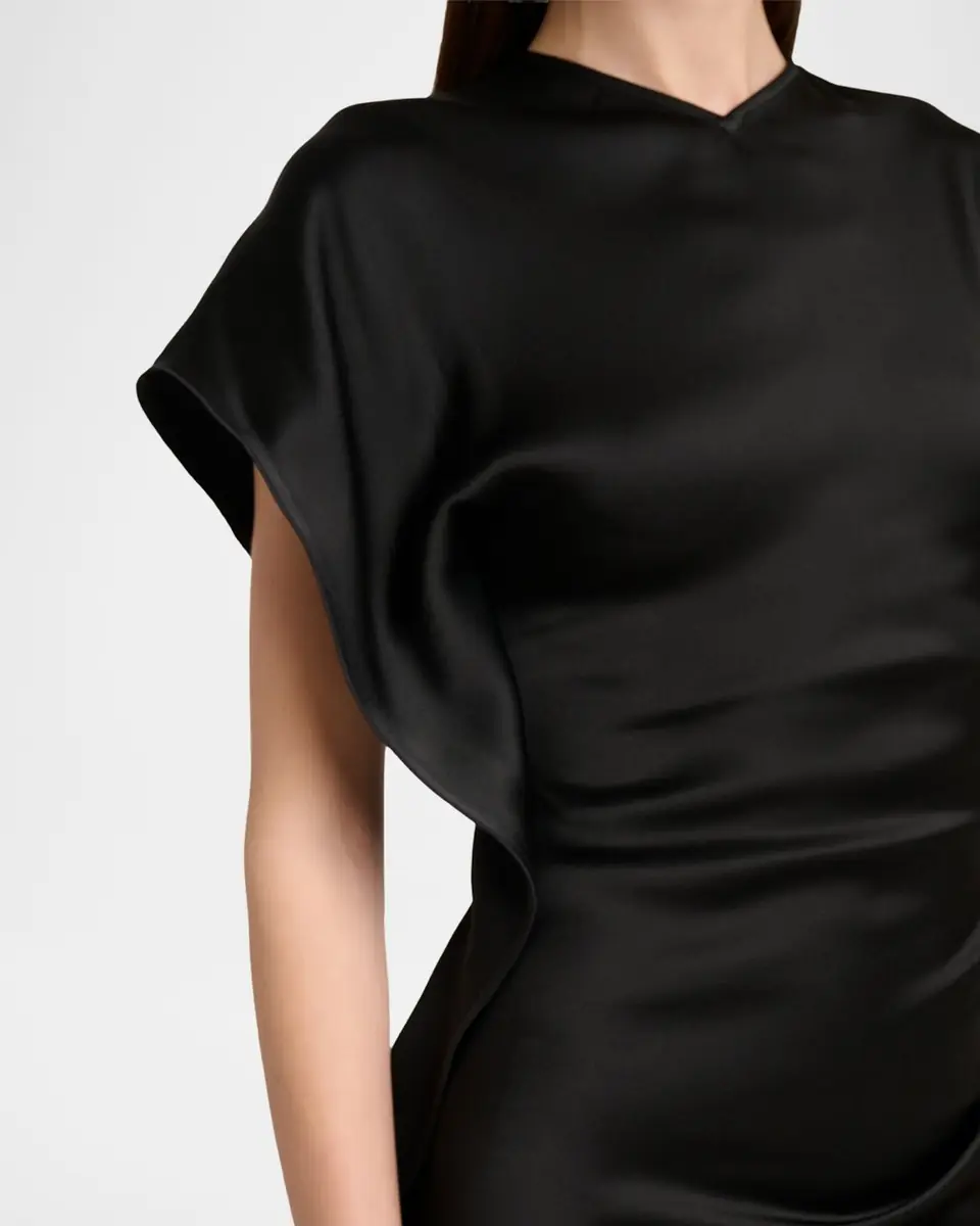 Victoria Beckham Victoria Midi Dress | Thumbnail 4 Victoria Beckham Victoria Midi Dress | Thumbnail 4