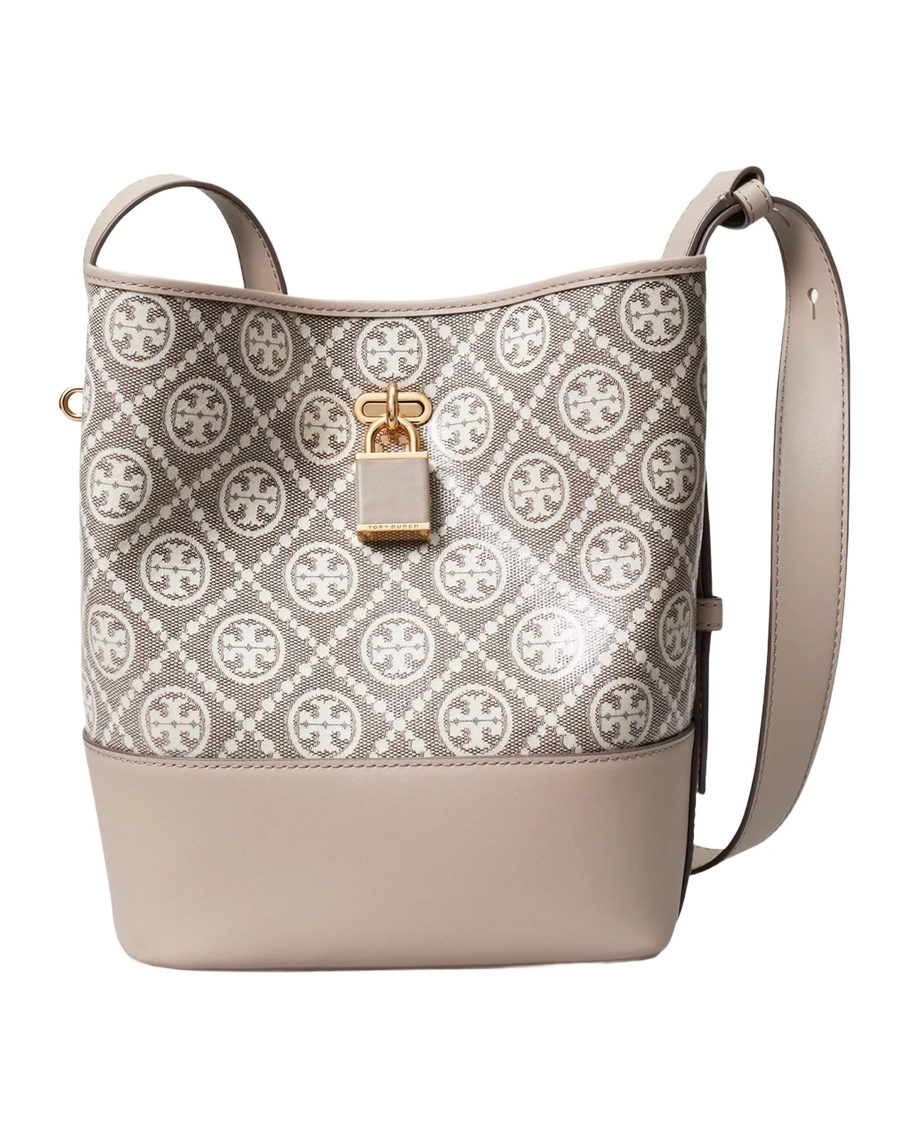 T Monogram Canvas Lock Bucket Bag T Monogram Canvas Lock Bucket Bag