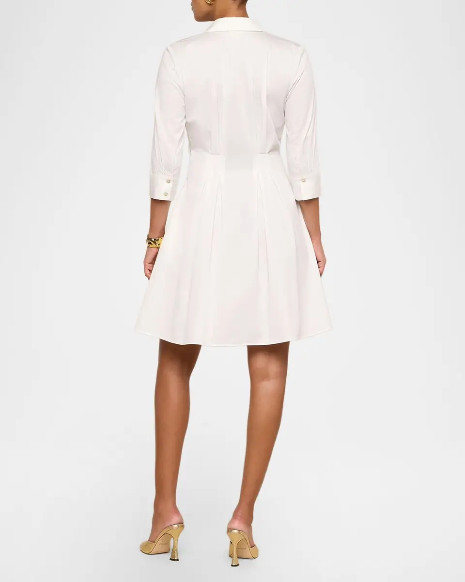 L'Agence Journi Pintucked Shirtdress | Thumbnail 3 L'Agence Journi Pintucked Shirtdress | Thumbnail 3