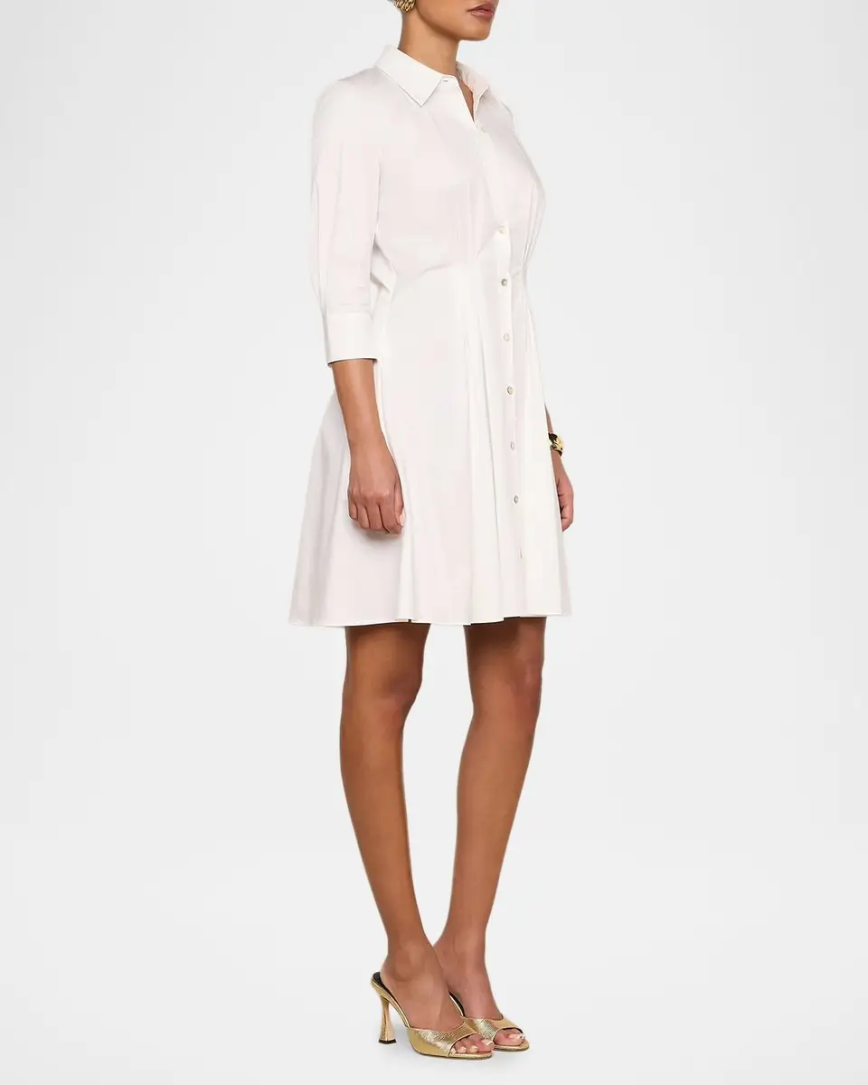 L'Agence Journi Pintucked Shirtdress | Thumbnail 5 L'Agence Journi Pintucked Shirtdress | Thumbnail 5