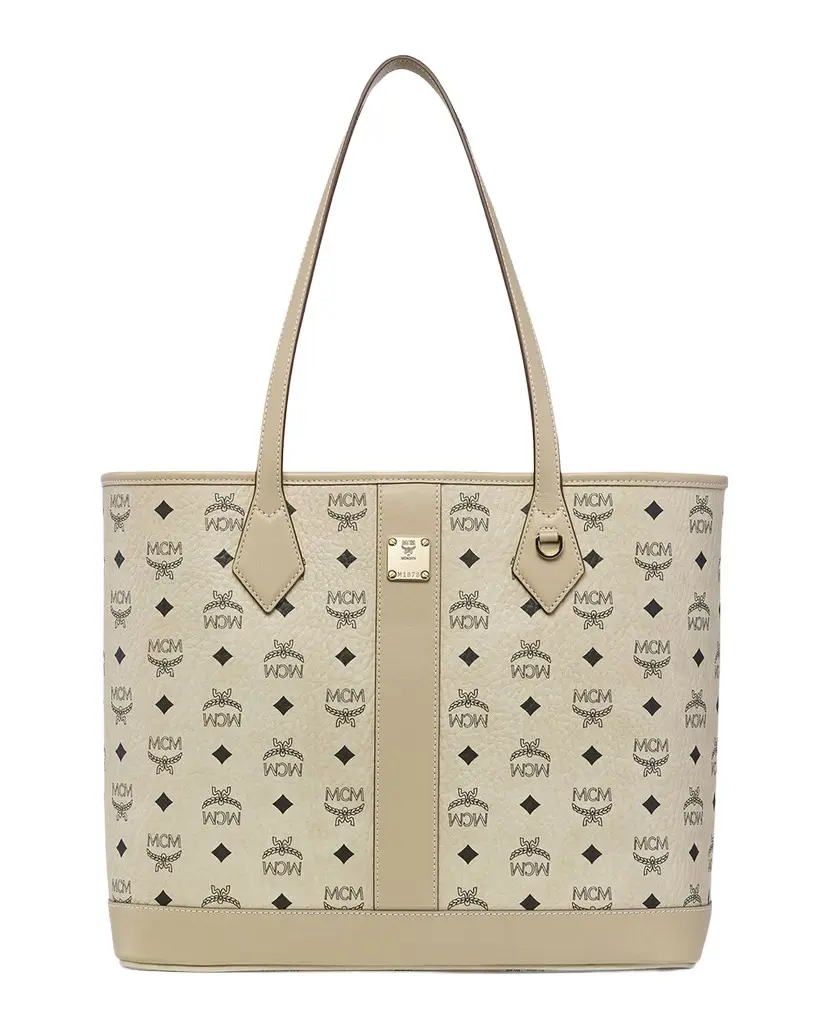 MCM Liz Medium Visetos Shopper Tote Bag | Image 1 MCM Liz Medium Visetos Shopper Tote Bag | Image 1