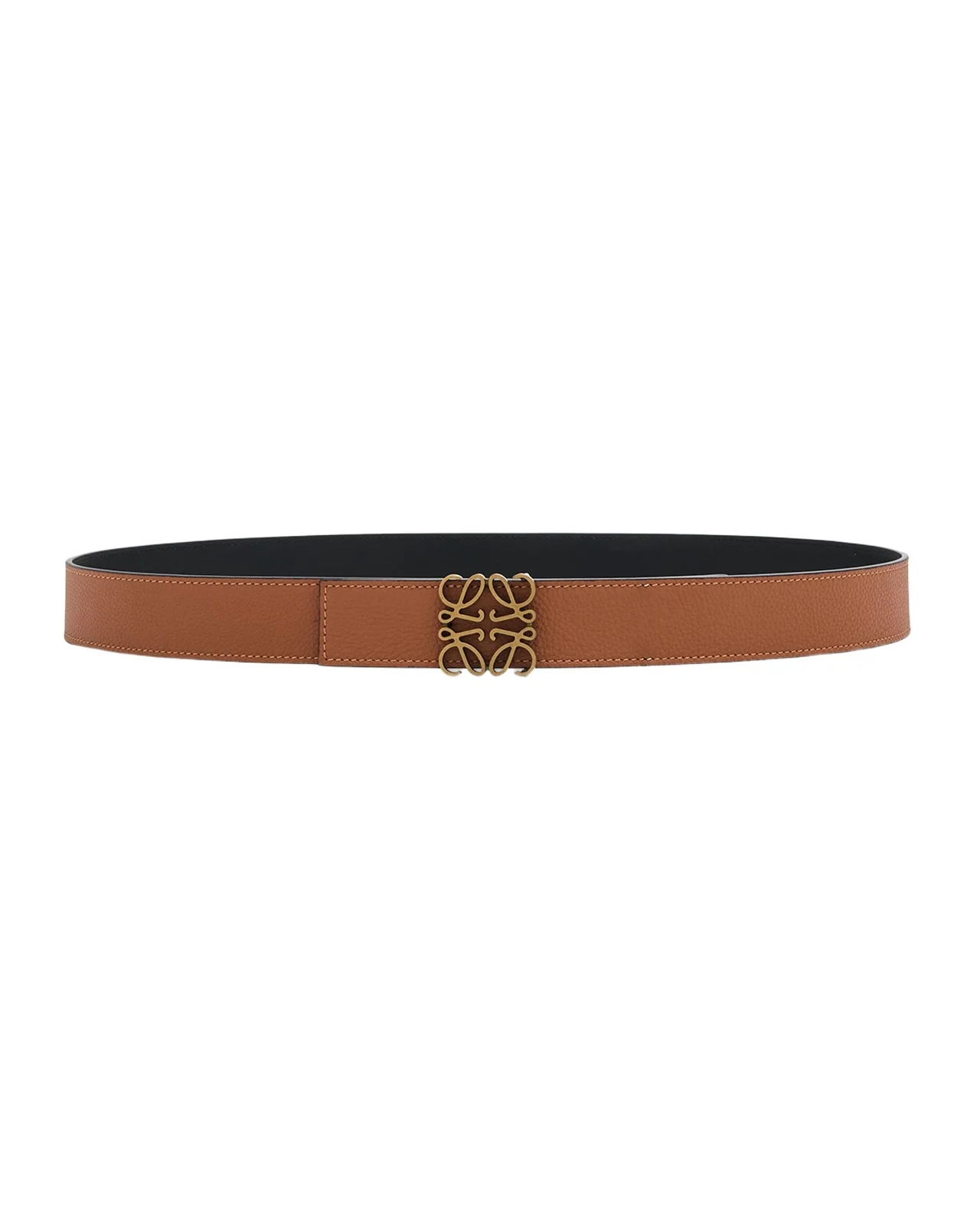 Loewe Men's Reversible Anagram Leather Belt