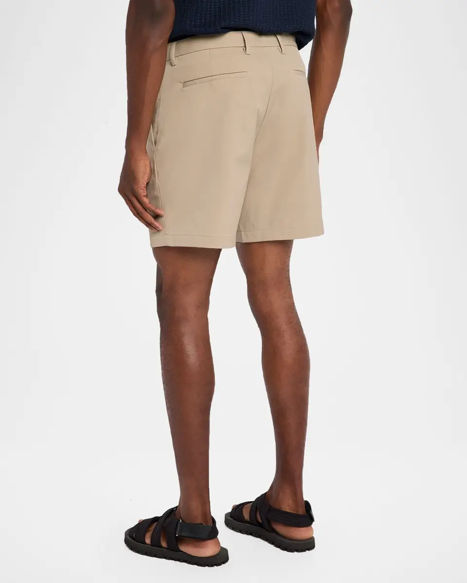 Theory Men's Zaine Nylon 7" Inseam Flat-Front Shorts | Thumbnail 3 Theory Men's Zaine Nylon 7" Inseam Flat-Front Shorts | Thumbnail 3