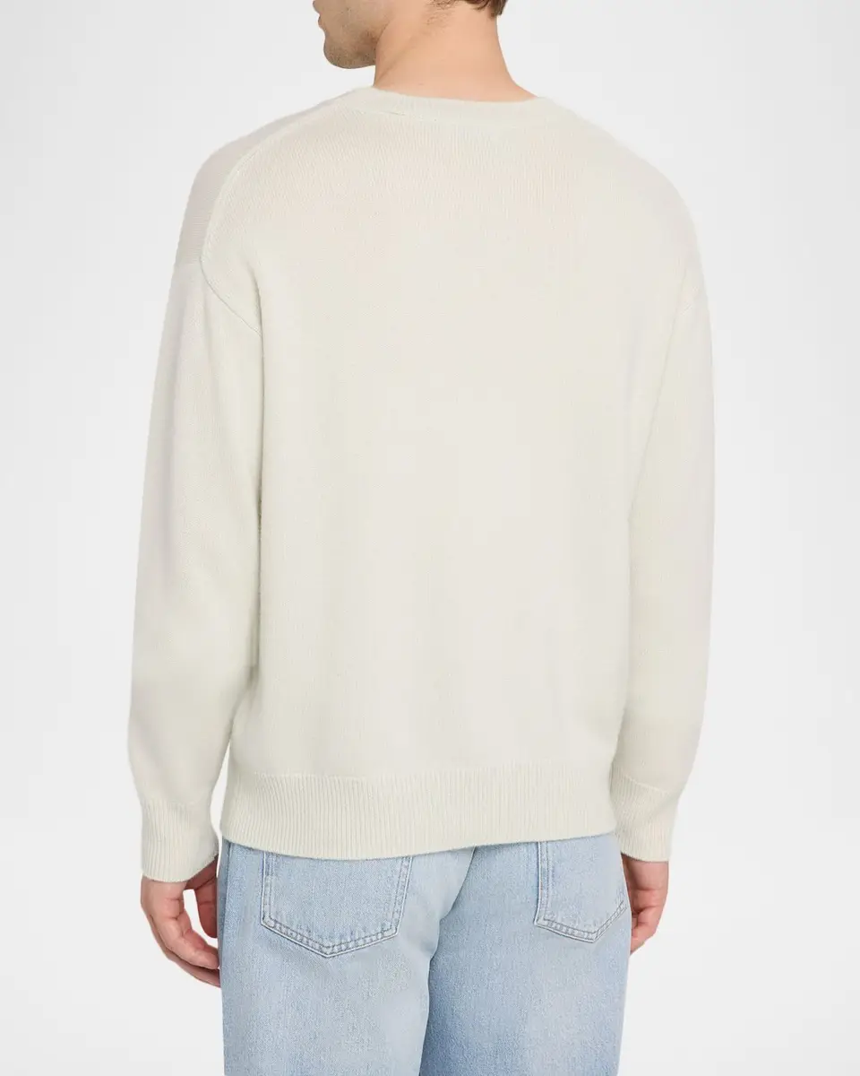Frame Men's Lightweight Cashmere Crewneck Sweater | Thumbnail 3 Frame Men's Lightweight Cashmere Crewneck Sweater | Thumbnail 3