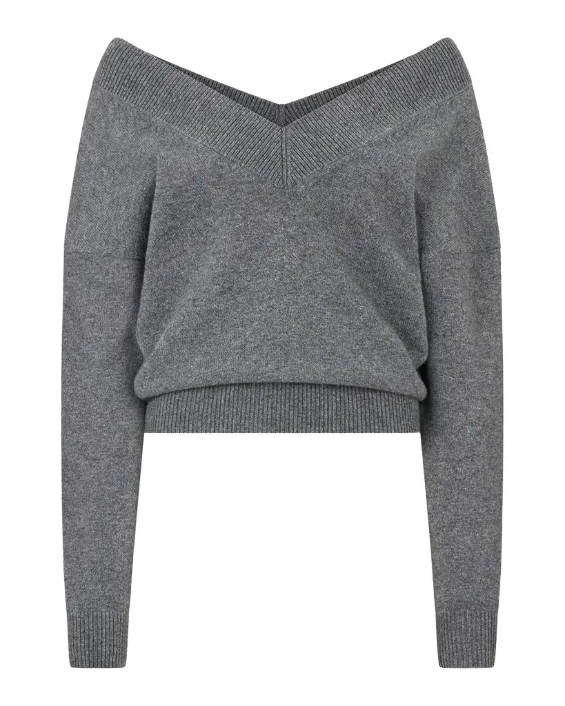 Tom Ford Off-The-Shoulder Cashmere Sweater | Image 1 Tom Ford Off-The-Shoulder Cashmere Sweater | Image 1