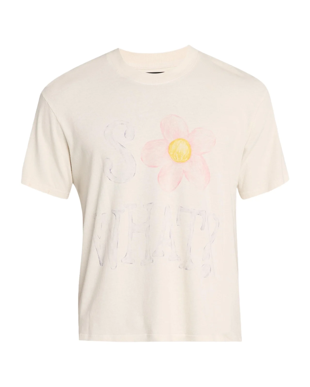 Men's So What Fitted Cotton T-Shirt Men's So What Fitted Cotton T-Shirt