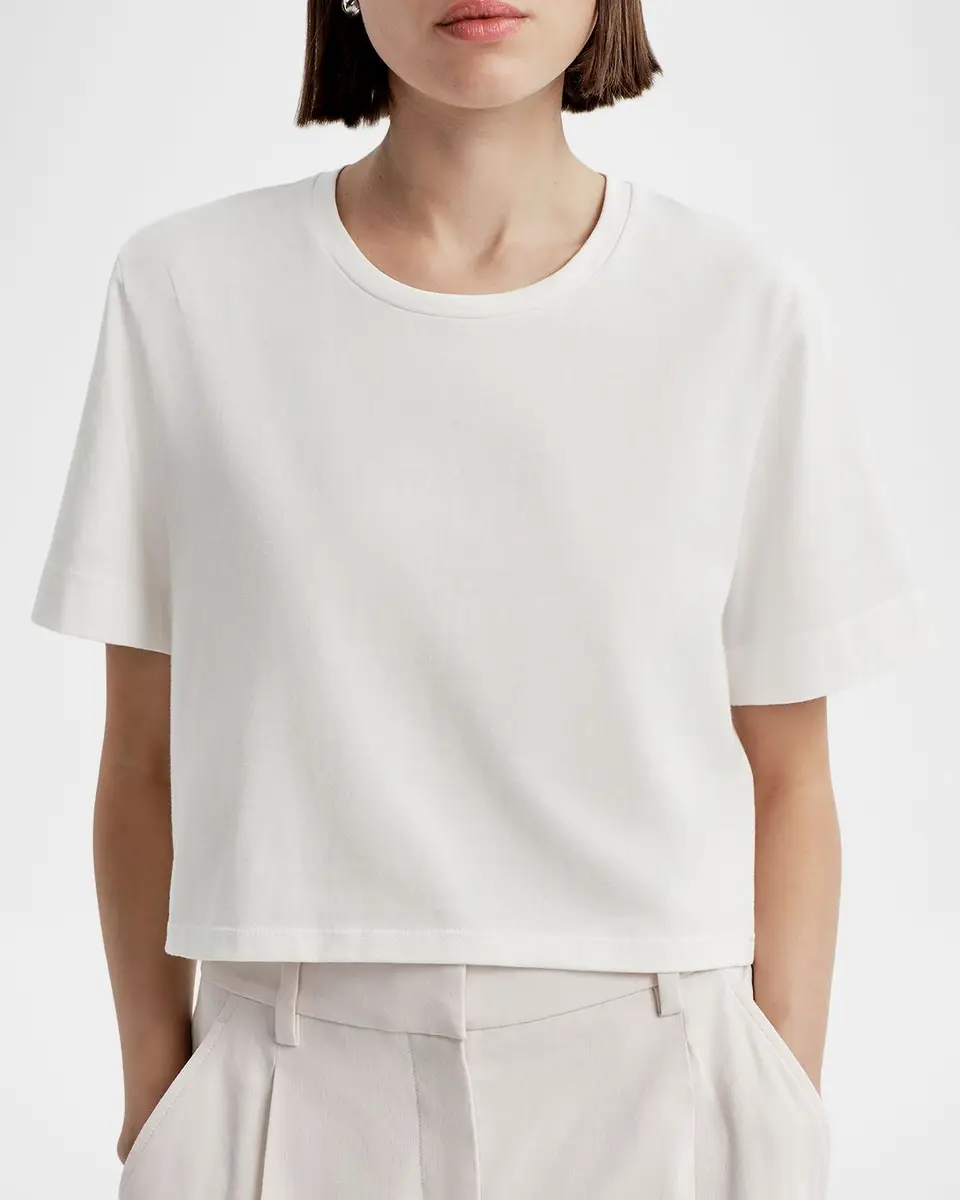 A.L.C. Kali Cropped Crewneck Tee | Thumbnail 5