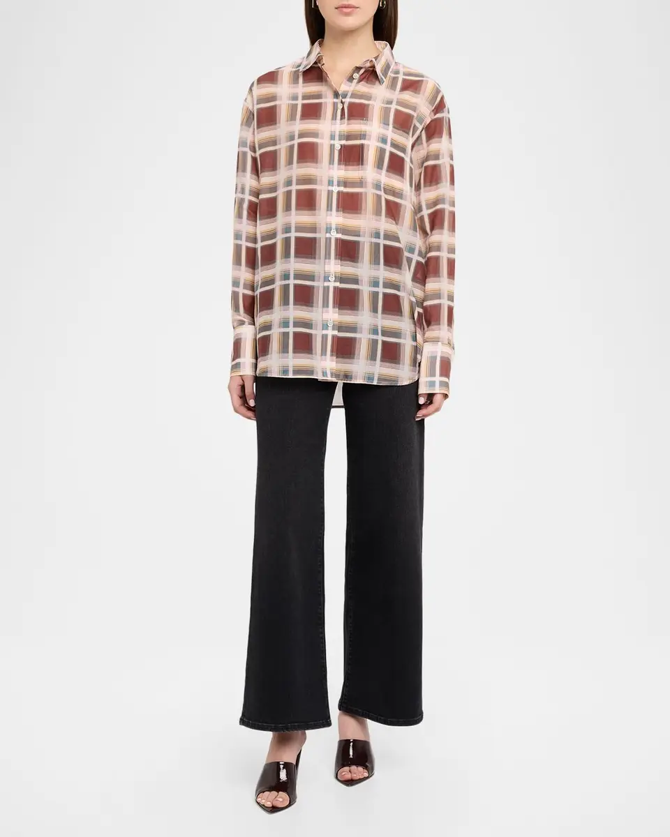 Frame The Plaid Boy Shirt | Thumbnail 2 Frame The Plaid Boy Shirt | Thumbnail 2
