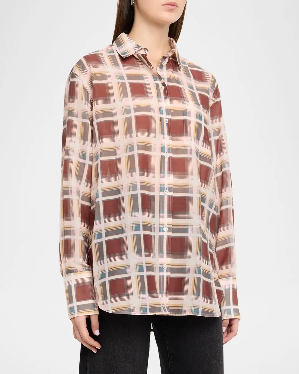 Frame The Plaid Boy Shirt | Thumbnail 4 Frame The Plaid Boy Shirt | Thumbnail 4
