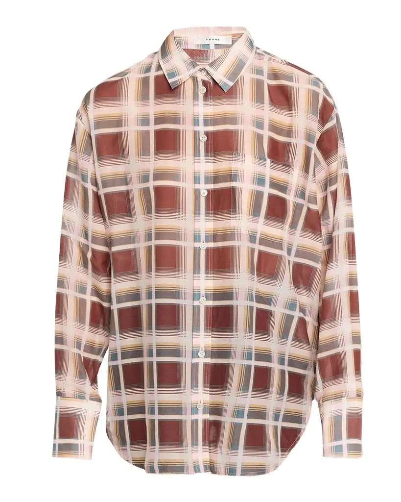 Frame The Plaid Boy Shirt | Image 1 Frame The Plaid Boy Shirt | Image 1