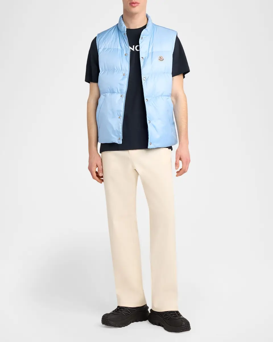 Moncler Men's Logo Short-Sleeve T-Shirt | Thumbnail 2 Moncler Men's Logo Short-Sleeve T-Shirt | Thumbnail 2