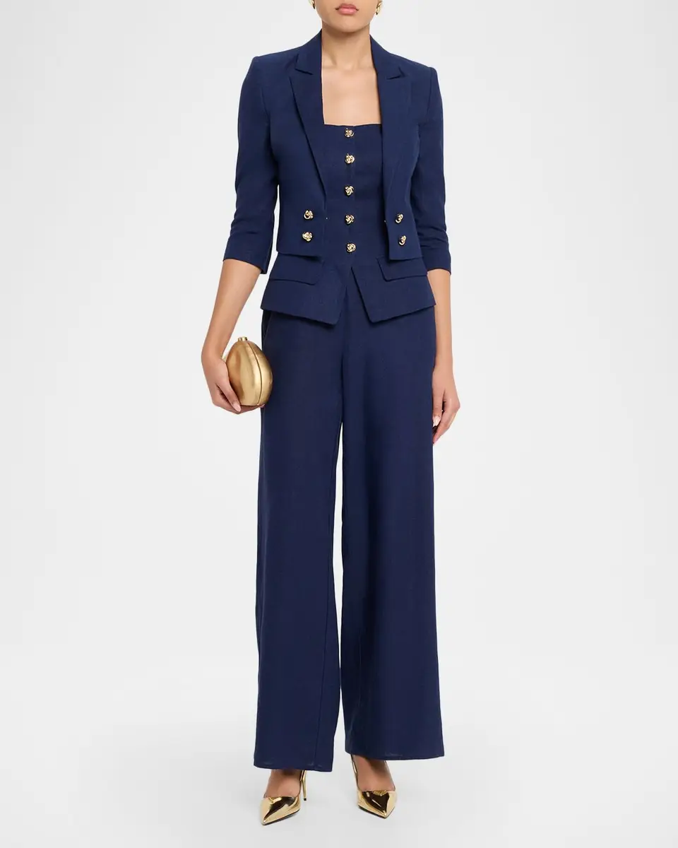 Generation Love Kelela Wide-Leg Linen Pants | Thumbnail 2 Generation Love Kelela Wide-Leg Linen Pants | Thumbnail 2