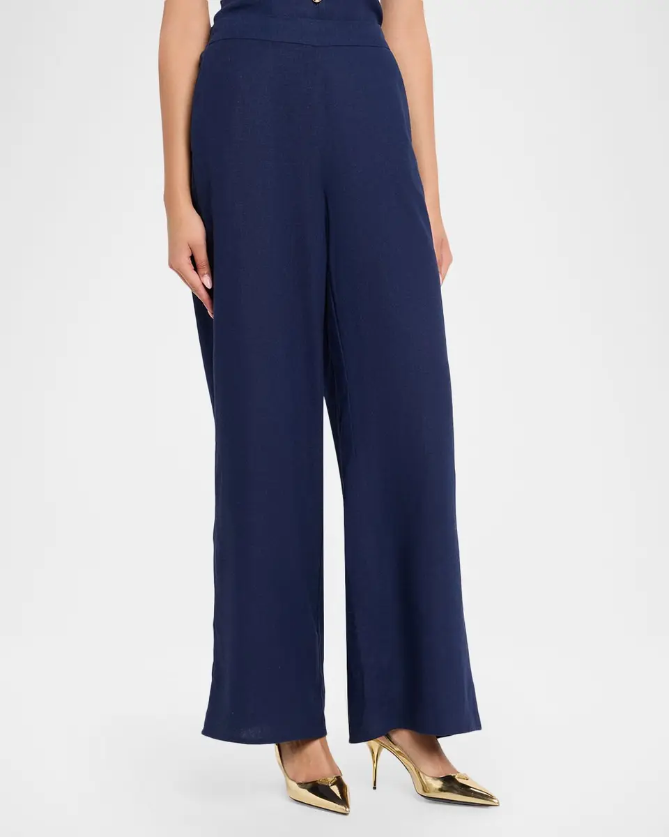 Generation Love Kelela Wide-Leg Linen Pants | Thumbnail 4 Generation Love Kelela Wide-Leg Linen Pants | Thumbnail 4