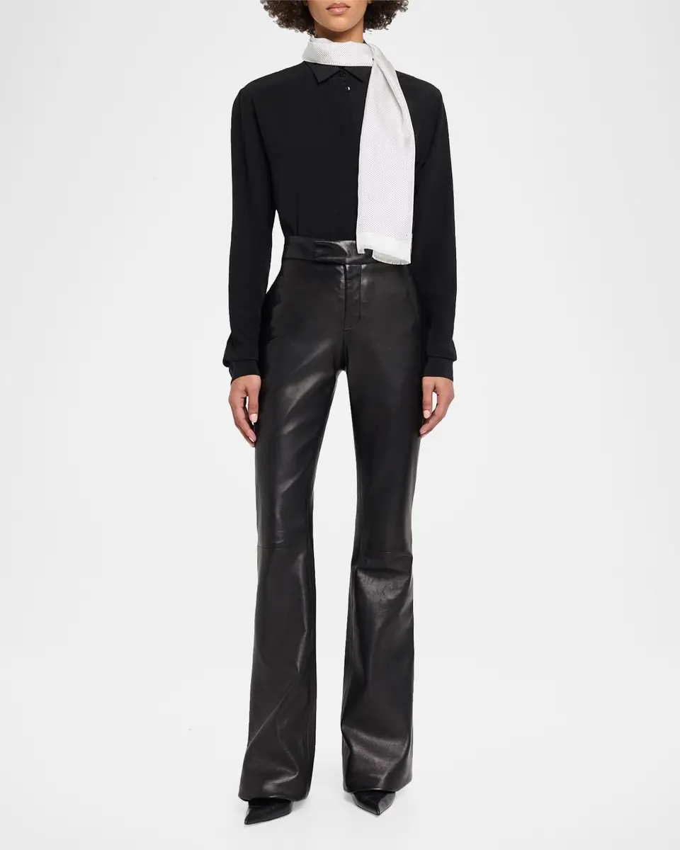 Tom Ford Micro Polka Dot Silk Scarf | Thumbnail 2 Tom Ford Micro Polka Dot Silk Scarf | Thumbnail 2